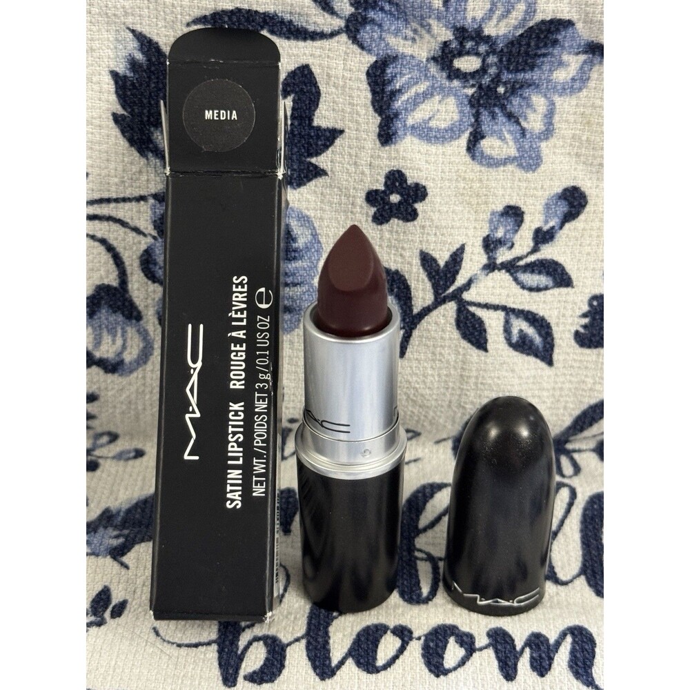 MAC Satin Lipstick - Media A84 - NIB Full Size